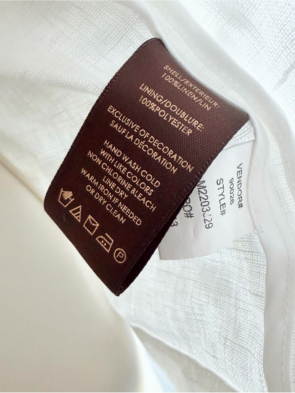 Multiples 100% Linen Jacket - Picture 9 of 10